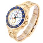 Rolex Yachtmaster II Regatta Yellow Gold Mens Watch 116688 Box Card