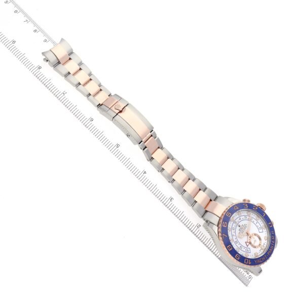 Rolex Yachtmaster II Steel Rose Gold Mens Watch 116681