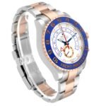 Rolex Yachtmaster II Steel Rose Gold Mens Watch 116681 Box Card