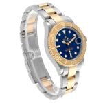 Rolex Yachtmaster Midsize 35mm Steel Yellow Gold Mens Watch 168623 Box Papers