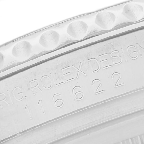 Rolex Yachtmaster Rhodium Dial Steel Platinum Mens Watch 116622