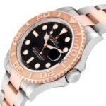 Rolex Yachtmaster Rose Gold Steel Rolesor Mens Watch 126621 Box Card