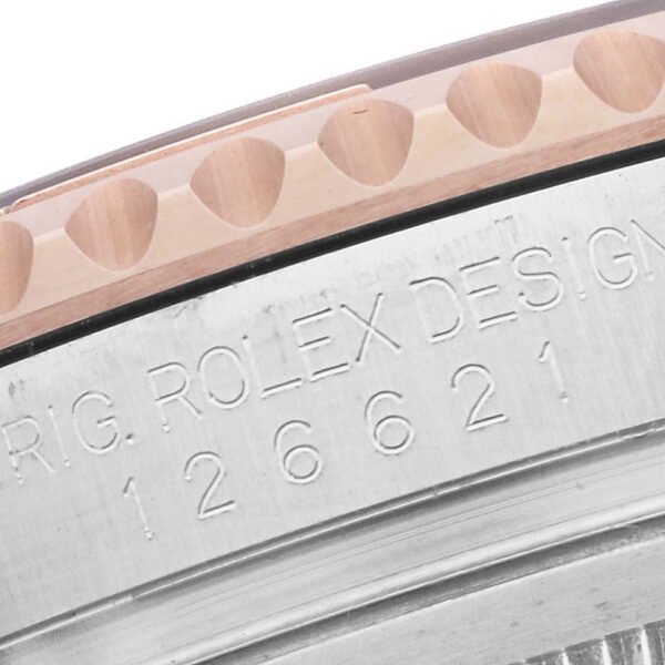 Rolex Yachtmaster Rose Gold Steel Rolesor Mens Watch 126621 Box Card