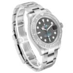 Rolex Yachtmaster Steel Platinum Bezel Mens Watch 126622 Box Card