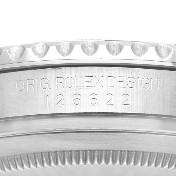 Rolex Yachtmaster Steel Platinum Bezel Mens Watch 126622 Box Card