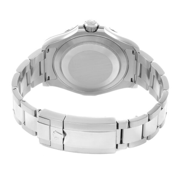 Rolex Yachtmaster Steel Platinum Bezel Mens Watch 126622 Box Card