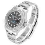 Rolex Yachtmaster Steel Platinum Bezel Mens Watch 126622 Box Card