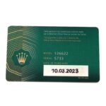 Rolex Yachtmaster Steel Platinum Bezel Mens Watch 126622 Box Card