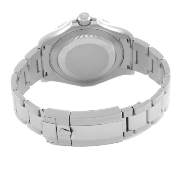 Rolex Yachtmaster Steel Platinum Bezel Rhodium Dial Mens Watch 126622