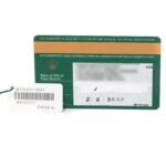 Rolex Yachtmaster Steel Platinum Bezel Rhodium Dial Mens Watch 126622 Card