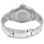 Rolex Yachtmaster Steel Platinum Bezel Rhodium Dial Mens Watch 126622 Card