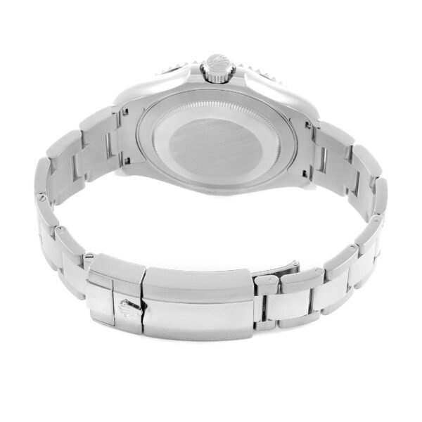 Rolex Yachtmaster Steel Platinum Bezel Slate Dial Mens Watch 126622