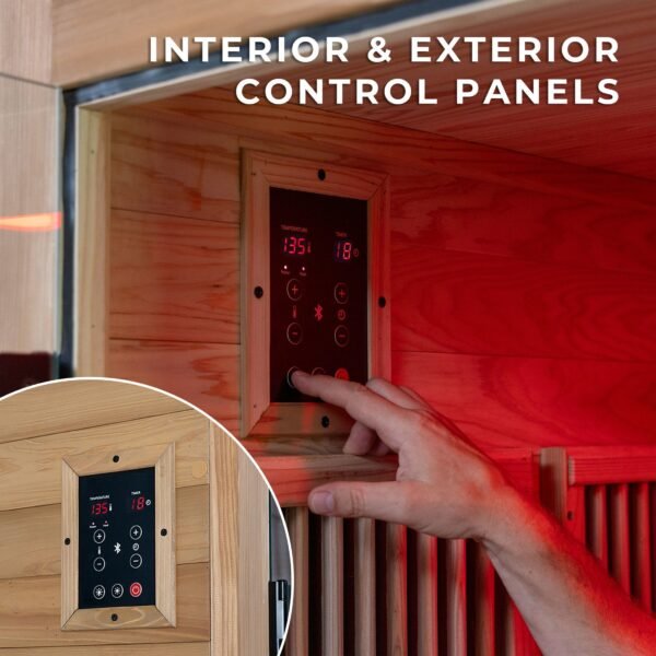 Rylan Indoor Infrared Sauna – 2 Person