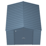 Arrow Select Steel Storage Shed, 10x12, Blue Grey