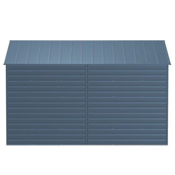 Arrow Select Steel Storage Shed, 10x12, Blue Grey