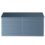 Arrow Select Steel Storage Shed, 10x14, Blue Grey