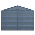 Arrow Select Steel Storage Shed, 10x14, Blue Grey