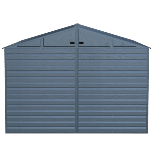 Arrow Select Steel Storage Shed, 10x14, Blue Grey