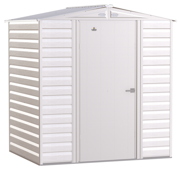 Arrow Select Steel Storage Shed, 10x12, Blue Grey