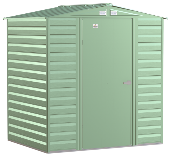 Arrow Select Steel Storage Shed, 10x12, Blue Grey