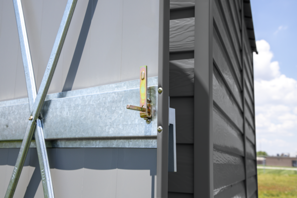 Arrow Select 6 x 7 x 7 ft Grey Shed