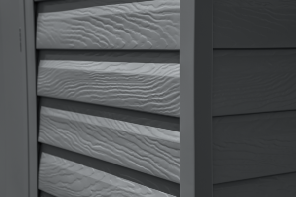 Arrow Select 6 x 7 x 7 ft Grey Shed