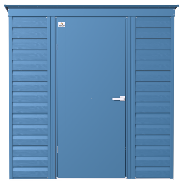 Arrow Select 6 x 4 x 6 ft Blue Shed