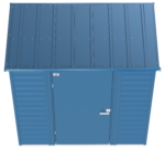 Arrow Select 6 x 4 x 6 ft Blue Shed
