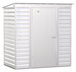 Arrow Select Steel Storage Shed, 10x12, Blue Grey