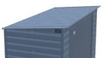 Arrow Select Steel Storage Shed, 10x4, Blue Grey