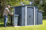 3-in-1 Steel Utility Shed
