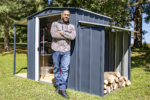 3-in-1 Steel Utility Shed