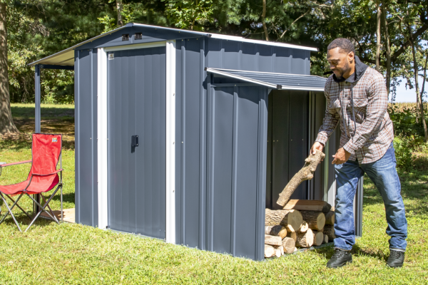 3-in-1 Steel Utility Shed