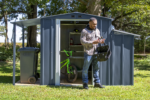 3-in-1 Steel Utility Shed