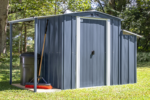 3-in-1 Steel Utility Shed