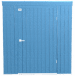 Arrow Elite 6 x 4 x 6 ft Blue Grey Steel Storage Shed