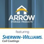 Arrow 8 x 7 x 6 ft Blue Grey Shed