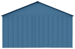 Arrow Classic 12 x 17 x 8 ft Blue Grey Steel Storage Shed