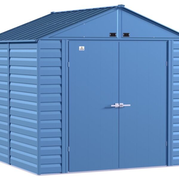 Arrow Select 8 x 8 x 8 ft Blue Shed
