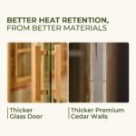 Rylan Indoor Infrared Sauna – 4 Person