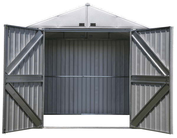 Arrow Elite 8 x 6 x 8 ft Galvalume Steel Storage Shed