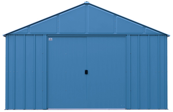 Arrow Classic 12 x 12 x 8 ft Blue Grey Steel Storage Shed