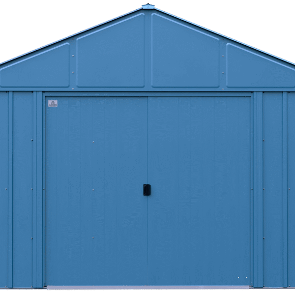 Arrow Classic 12 x 12 x 8 ft Blue Grey Steel Storage Shed