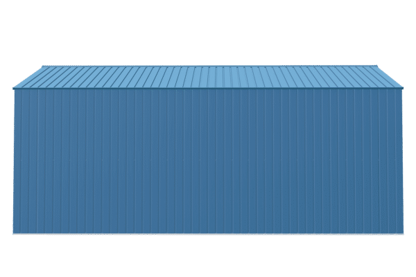 Arrow Elite 14 x 16 x 8 ft Blue Grey Steel Storage Shed