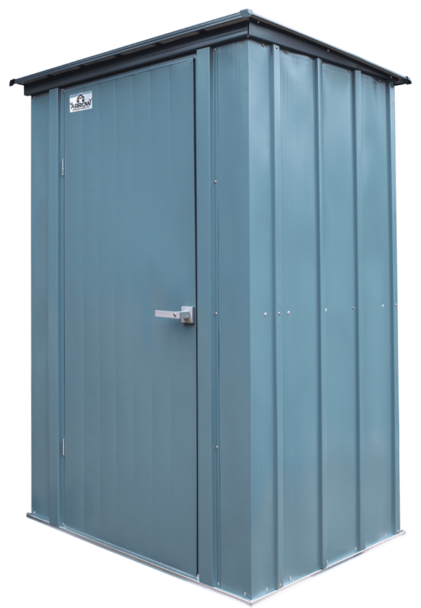 Spacemaker® Patio Steel Storage Shed, 4 ft. x 3 ft. Juniper Berry