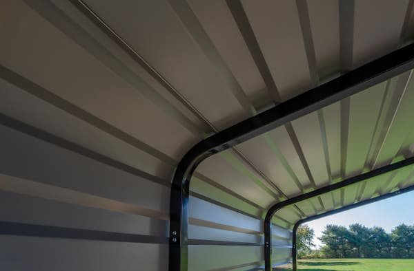 Arrow 10 x 15 x 9 ft Charcoal Carport