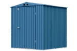 Arrow Elite 6 x 6 x 7 ft Blue Grey Steel Storage Shed