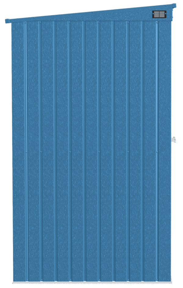 Arrow Elite 8 x 4 x 6 ft Blue Grey Steel Storage Shed