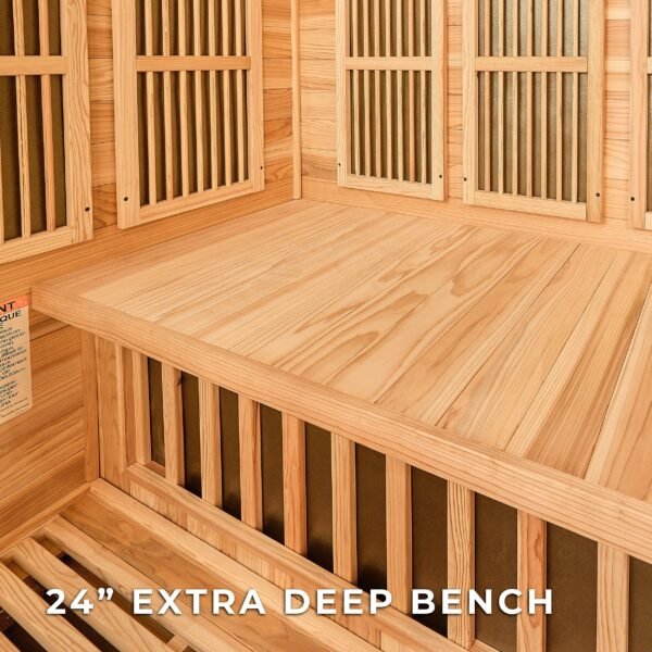 Rylan Indoor Infrared Sauna – 4 Person