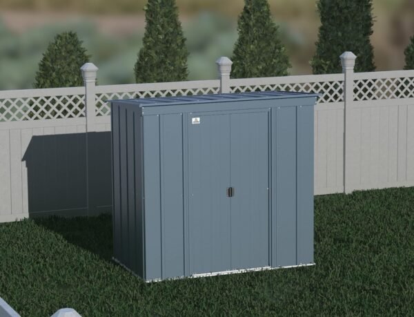 Arrow 6 x 4 x 6 ft Blue Shed